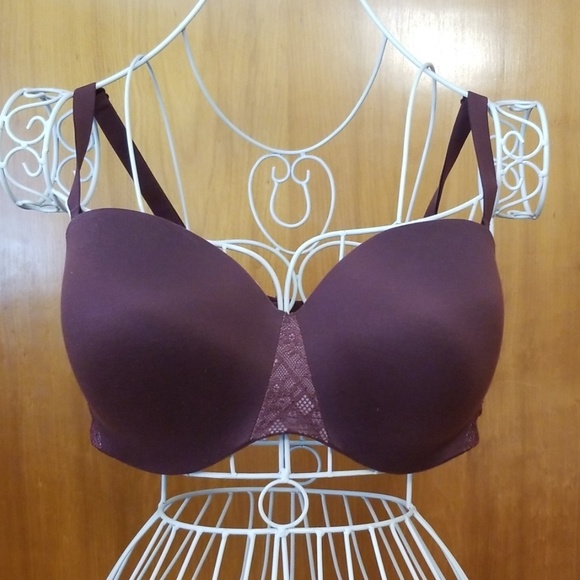 *EUC* VICTORIA'S SECRET Plum Multi-way 40D - Picture 2 of 7